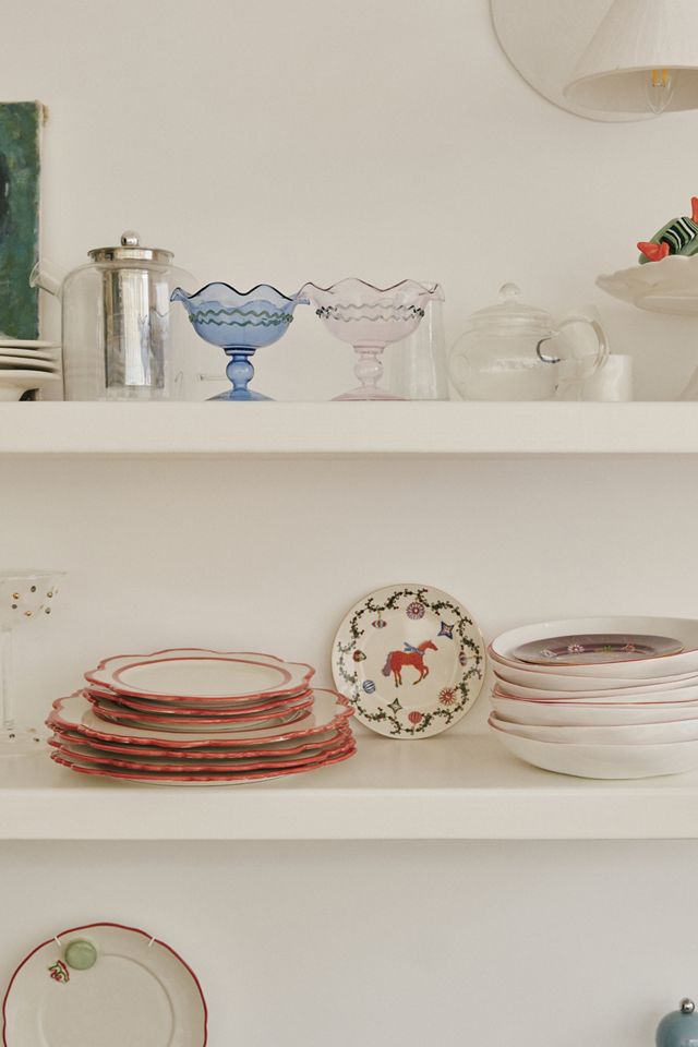 Juniper Stoneware Canapé Plates, Set of 4 #2