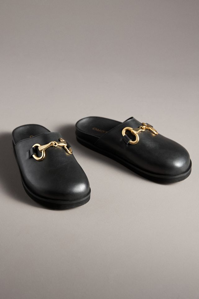 Pilcro Horsebit Buckle Clogs #1