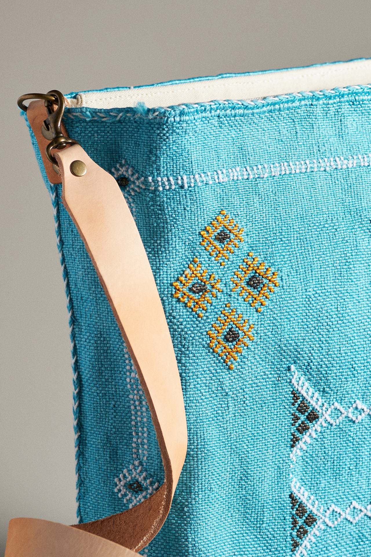 Jenna Bee Cyan Moroccan Tote