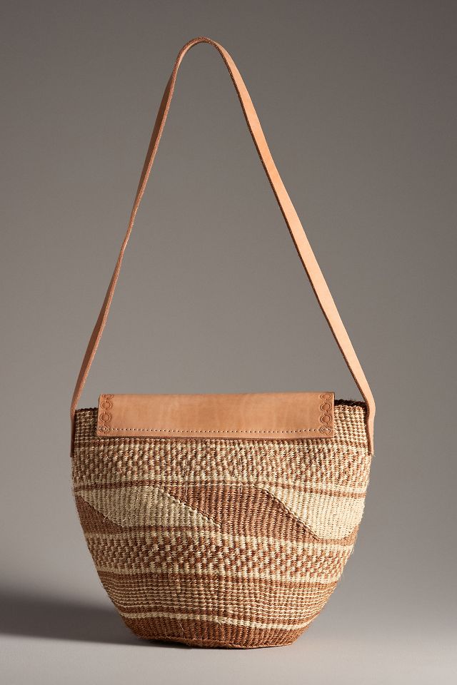 Jenna Bee Sisal Basket Bag | Anthropologie