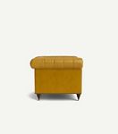 Lyre Chesterfield Leather Chair