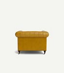 Lyre Chesterfield Leather Chair