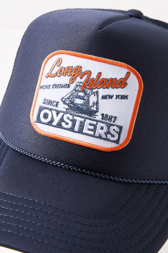 Ascot + Hart Long Island Oysters Trucker Hat | Anthropologie display picture 1