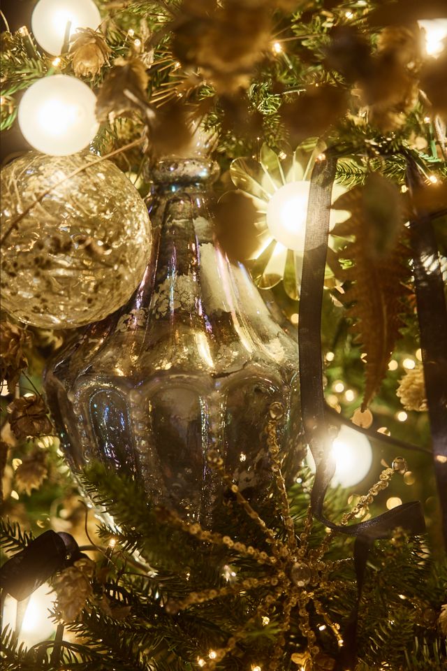 Cedar Trees Globe Ornament #1