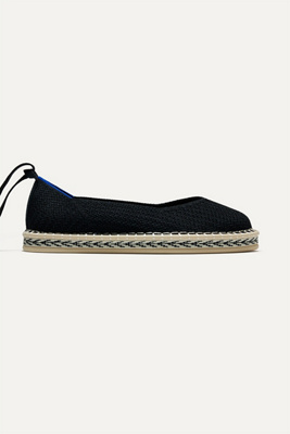 Rothys The Espadrille Flats In Black