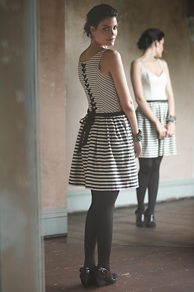 Monochromatic Corset Dress #2