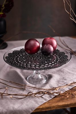 Black Lace Cake Stand