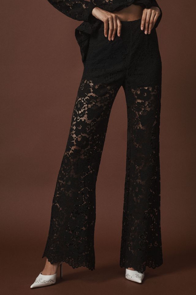 SANS FAFF London Lace Flared Pants #1