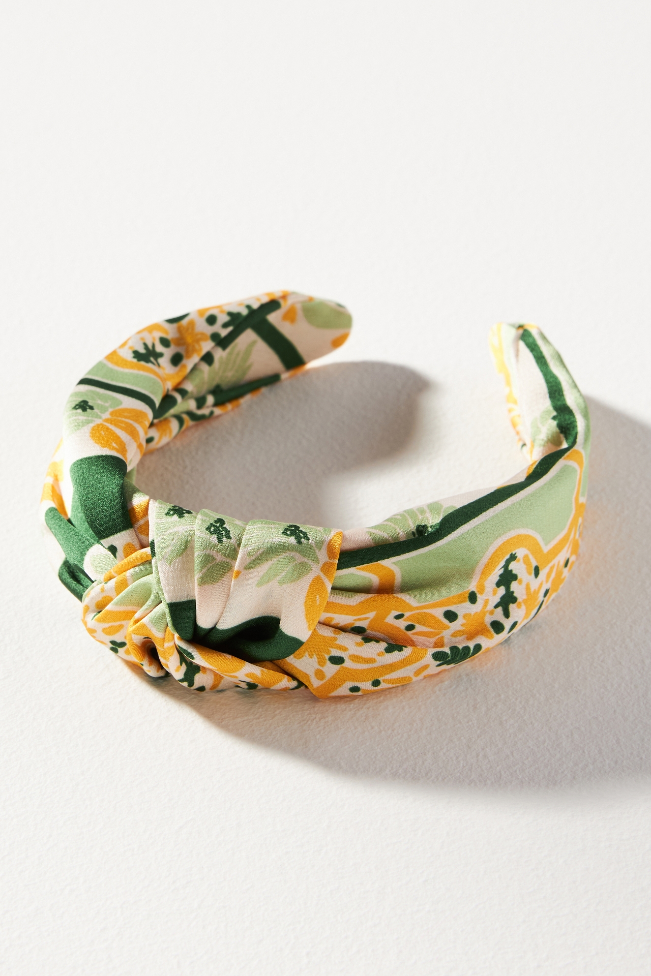 Everly Bright Floral Knot Headband