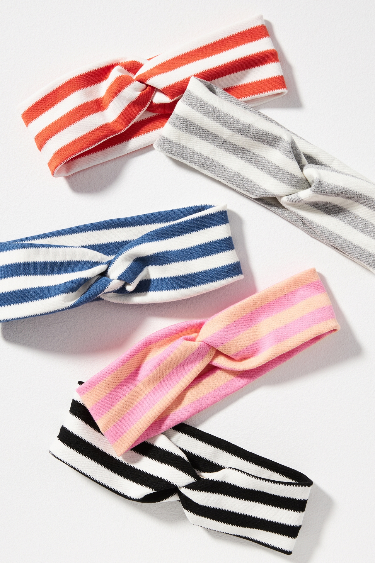 Beachy Stripe Twist Headband