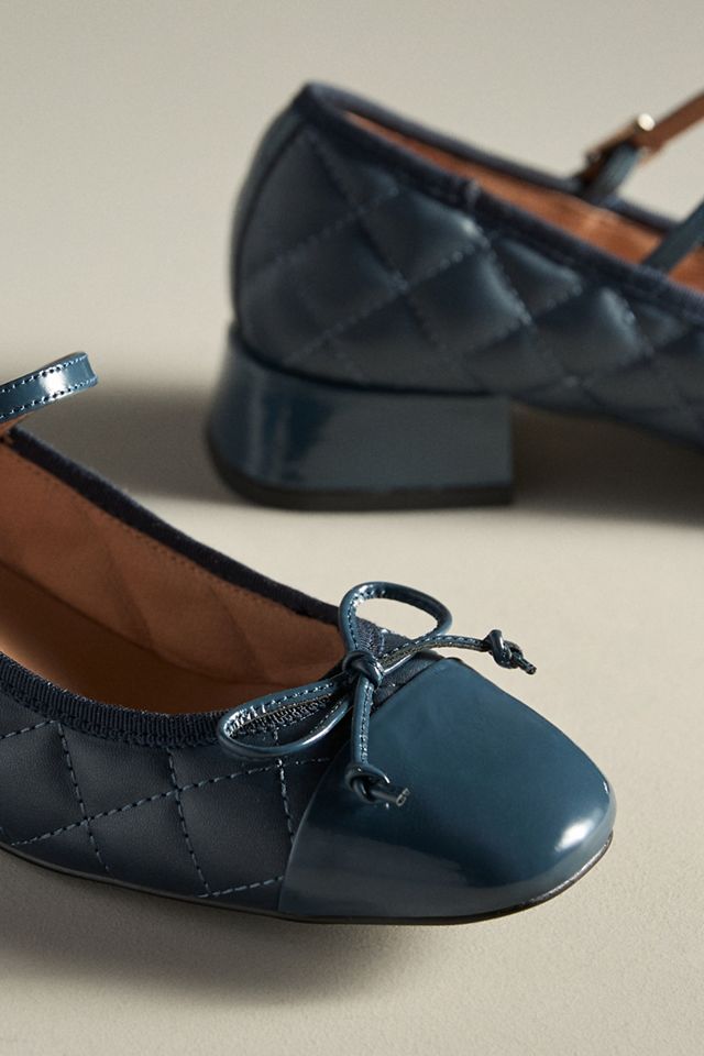 Bibi Lou Quilted Mary Jane Heels #2