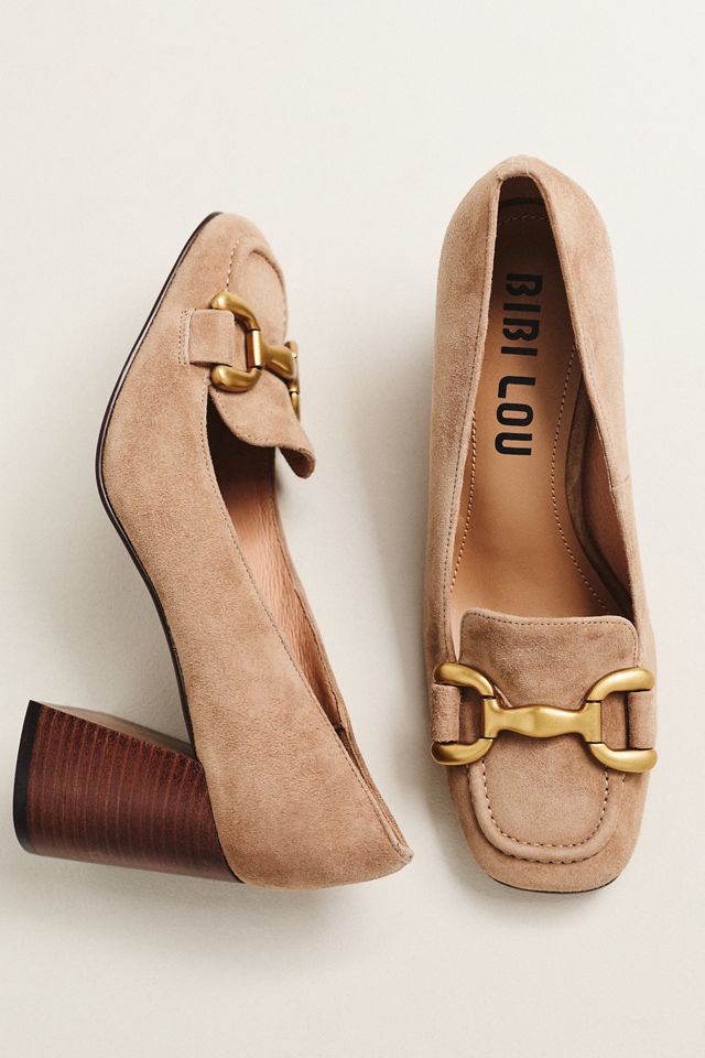 Bibi Lou Zagreb Wood Stacked Heels #1