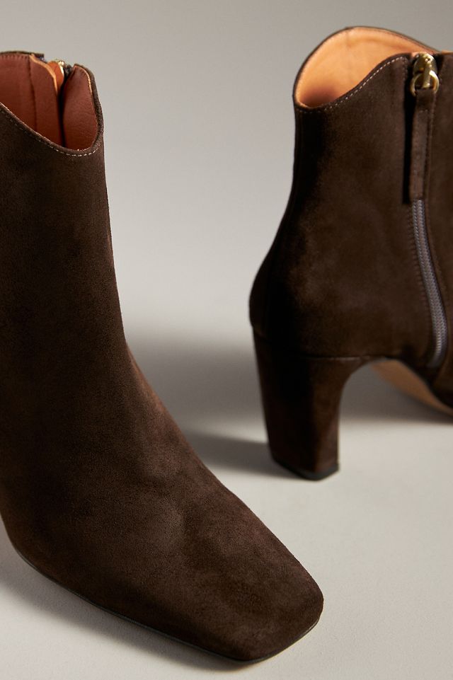 Anthropologie Tan Ankle store Boots (Free shipping!)