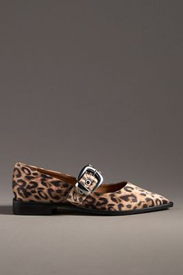 Maeve Fuzzy Platform Slippers