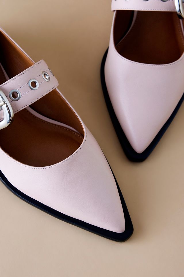 Maeve Spitze Motorrad-Mary Jane Flats #2