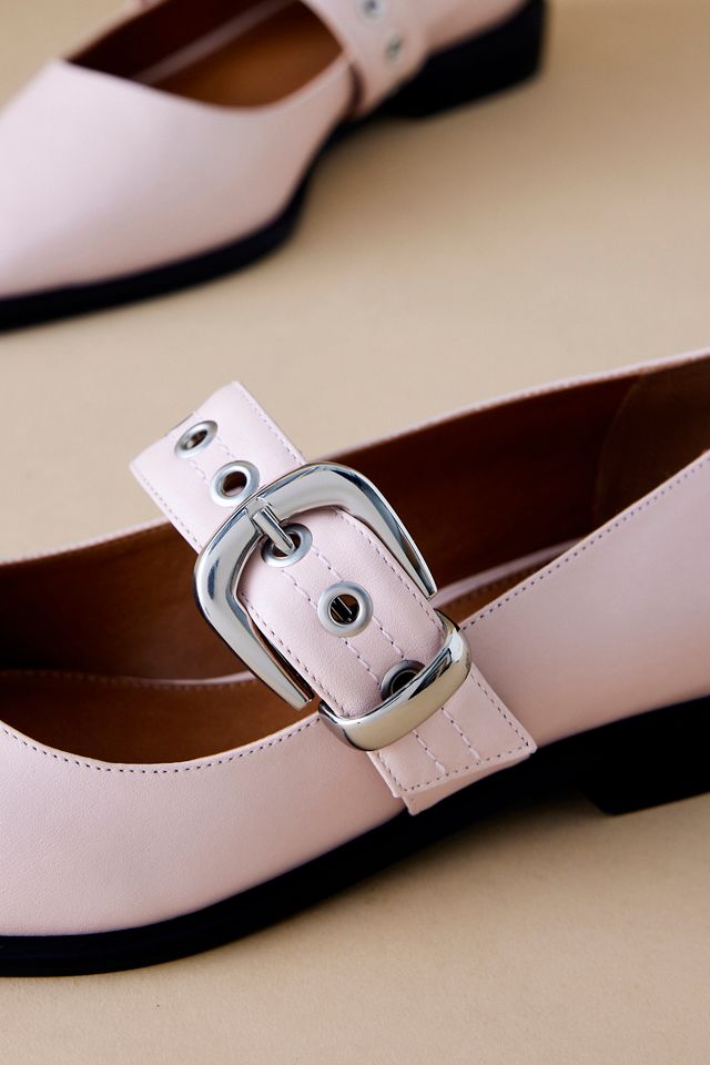 Maeve Spitze Motorrad-Mary Jane Flats #3