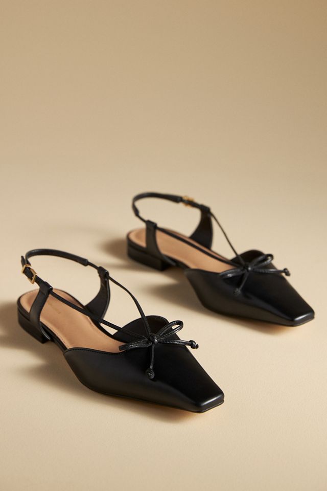 By Anthropologie Bow Slingback Flats #4