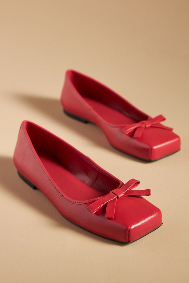 Maeve Square-Toe Ballet Flats #2