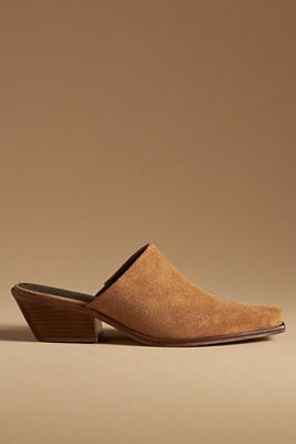 Shop By Anthropologie Western Mules In Yellow