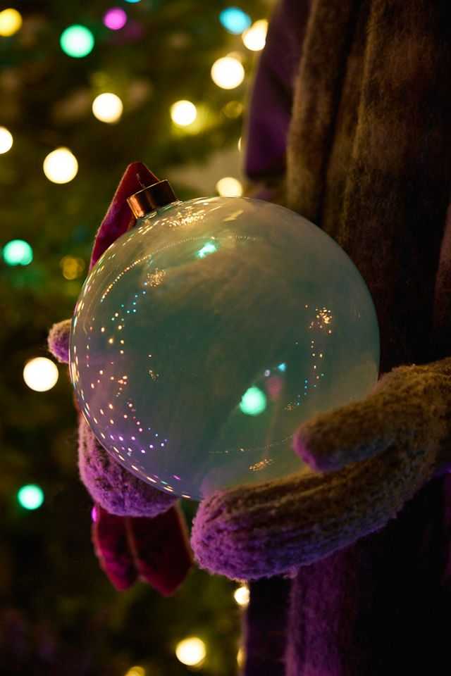 8" Giant Glass Bauble Ornament #3