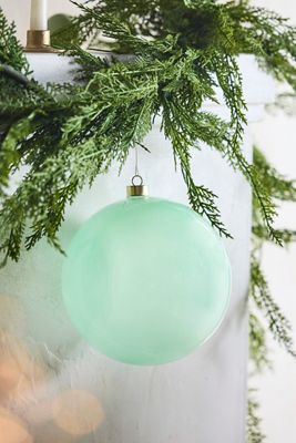 8" Giant Glass Bauble Ornament
