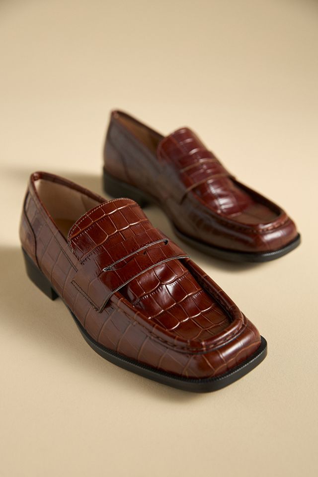 Maeve Square-Toe Loafers #2
