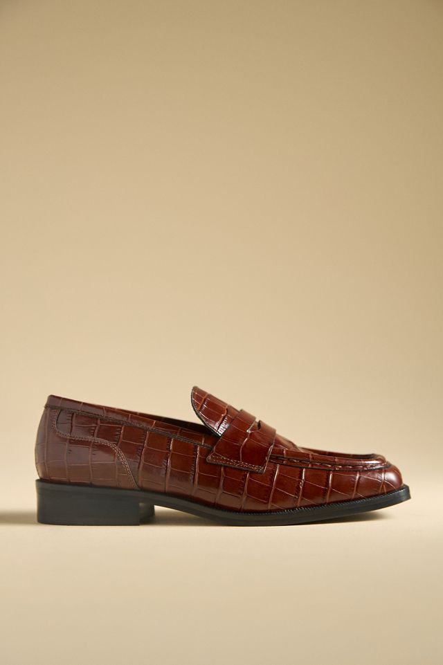 Maeve Square-Toe Loafers #1