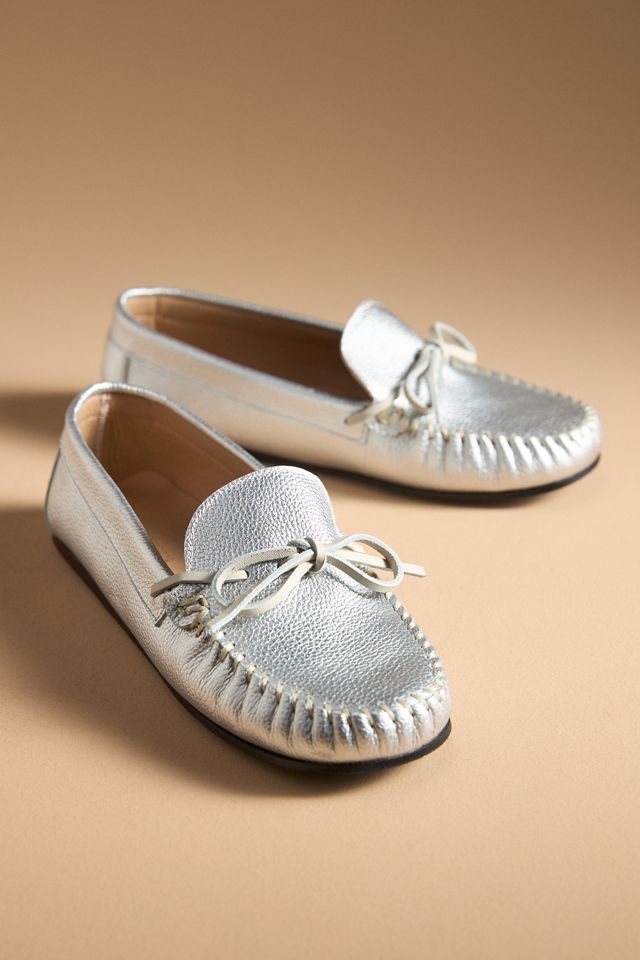 By Anthropologie Bow Driving Loafers #1