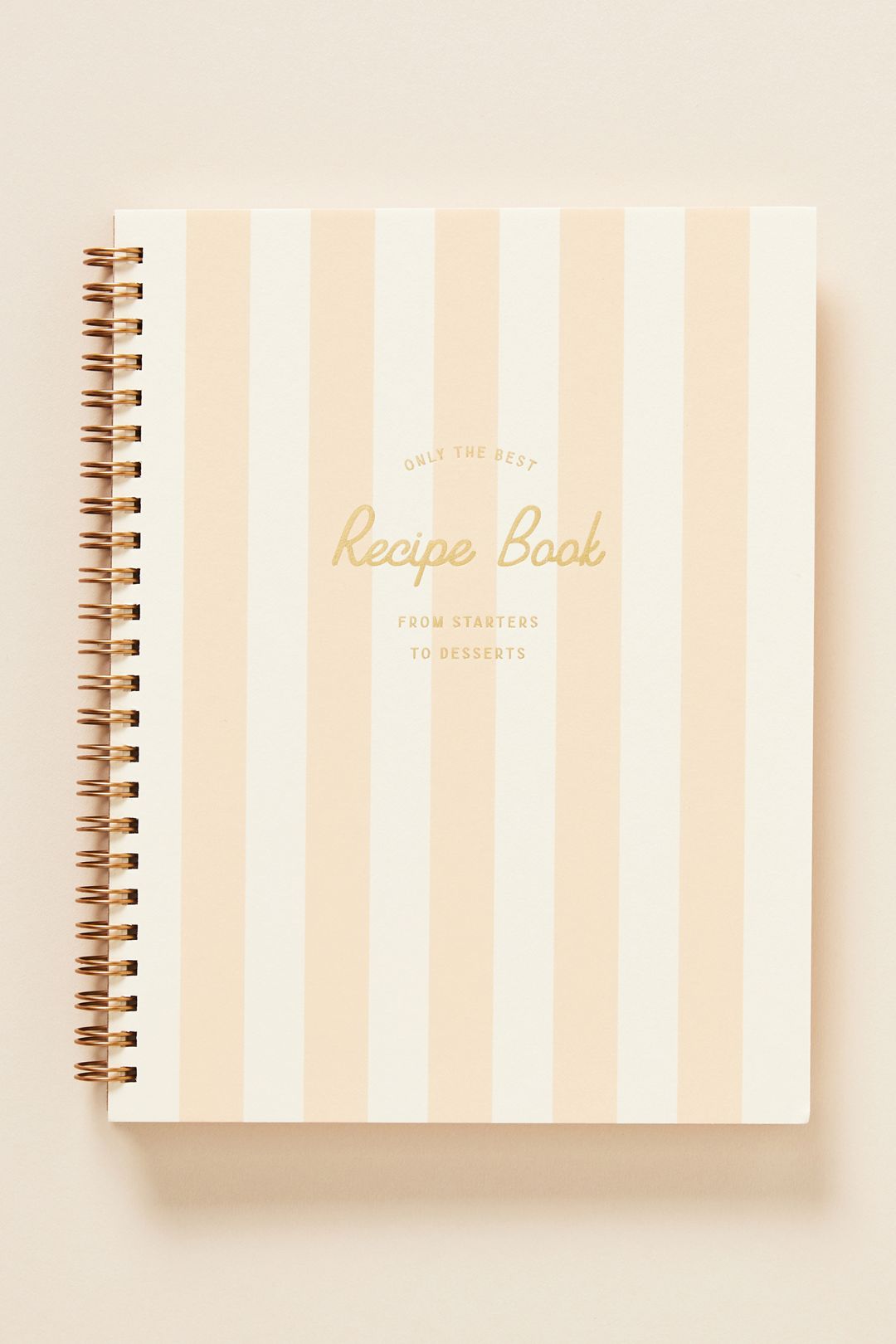 Ruff House Spiral Recipe Book - Neutral Pattern, Standard, One Size