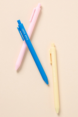 Ruff House Print Shop Ruff House Gel Pens, Set Of 3