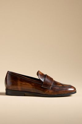 Maeve Classic Loafers In Brown