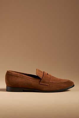 Maeve Classic Loafers In Brown