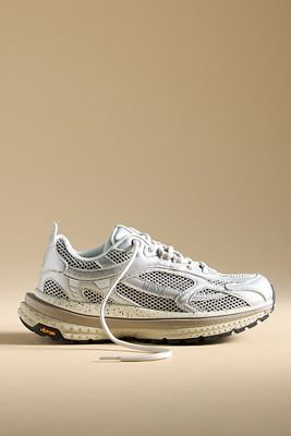 Mercer The Re-run Vibram Sneakers In Silver