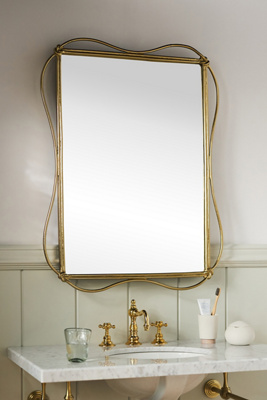 Anthropologie Sabine Bath Wall Mirror