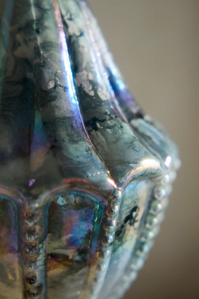 Iridescent Glass Giant Finial Ornament #1