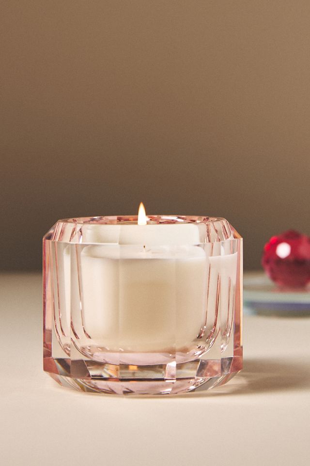 Bougie Parfumée Fleur de Nuit Gardénia en Verre Taillé #3