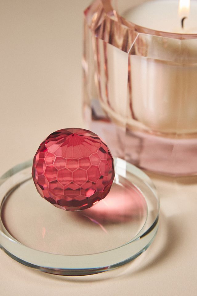 Bougie Parfumée Fleur de Nuit Gardénia en Verre Taillé #4