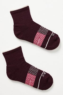 Bombas Merino Arch Socks In Purple