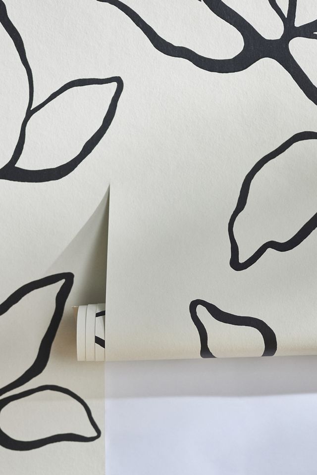 Floral Sketch Floral Wallpaper #2