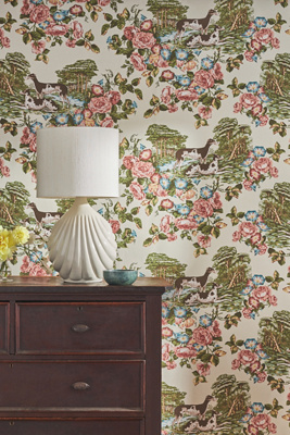 KRAVET WHIPPETS PAPER WALLPAPER