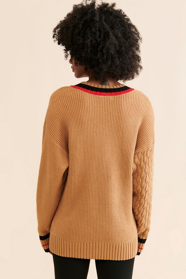 Nouveaux Varsity Knit Pullover #1