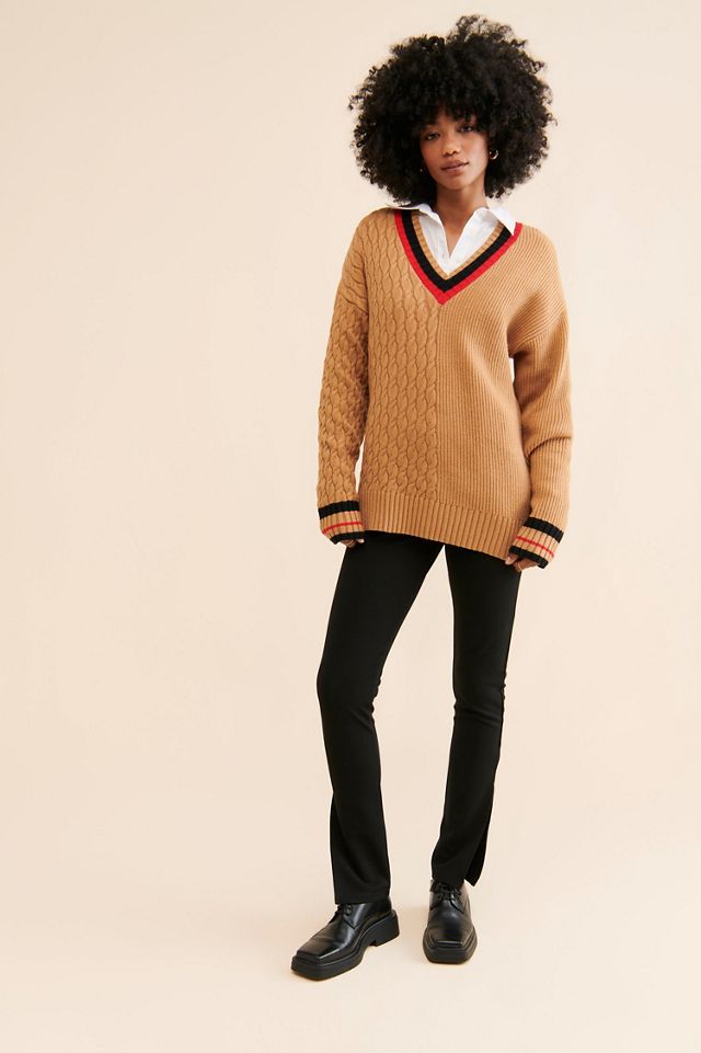 Nouveaux Varsity Knit Pullover #3