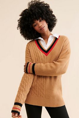 Nouveaux Varsity Knit Pullover
