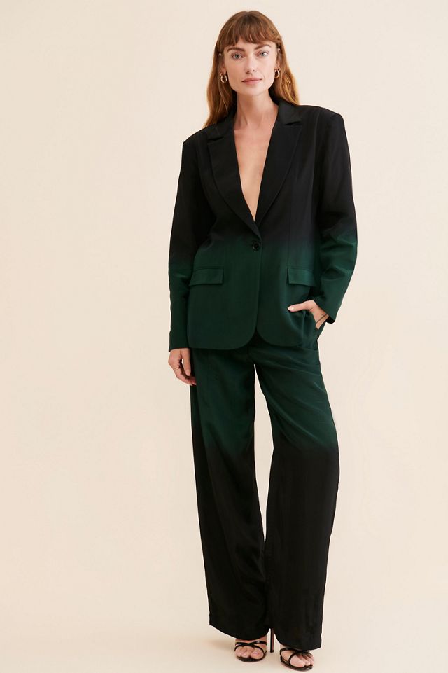 nirmoha Emerald Ombre Blazer #3