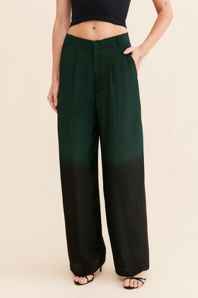 nirmoha Emerald Ombre Straight Pants #2