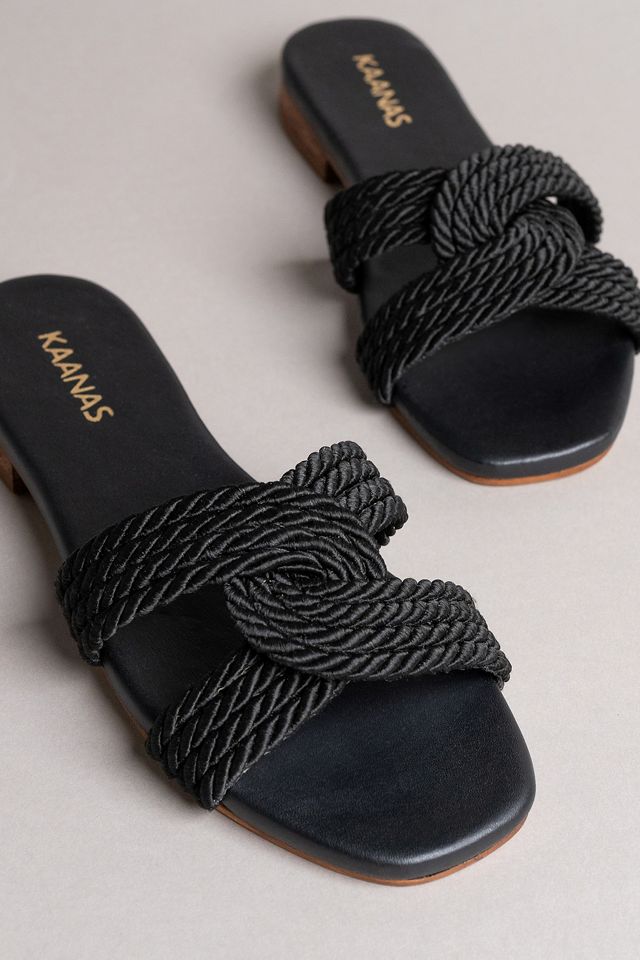 Kaanaz Olas Infinity Corded Slide Sandals #2