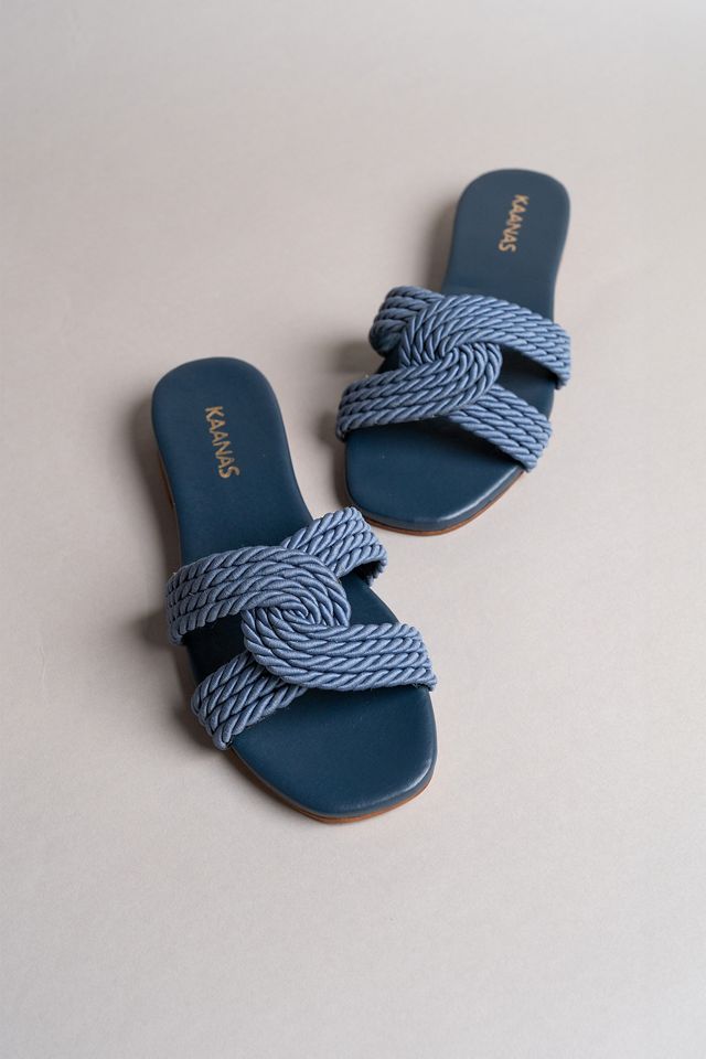 Kaanaz Olas Infinity Corded Slide Sandals #1