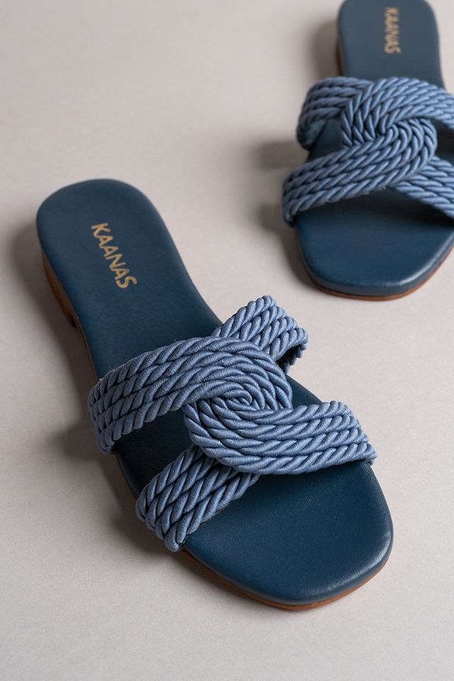 Kaanaz Olas Infinity Corded Slide Sandals #2