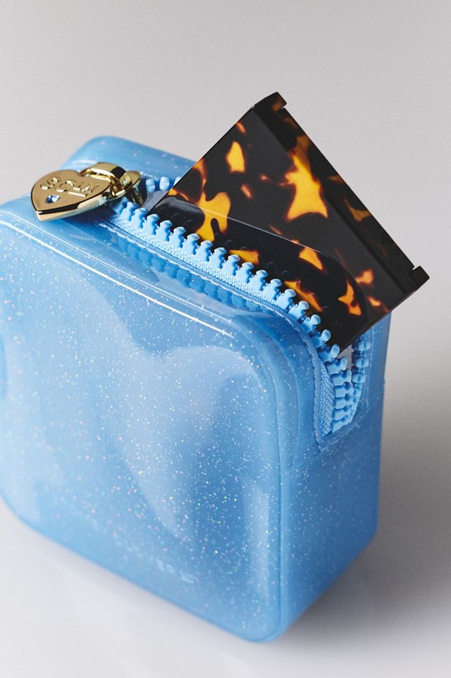 jelly bag ゼリーバッグ ビーチブルー 水色 S ミニサイズ　/m7 Stoney Clover Lane Jelly Mini Pouch | Anthropologie