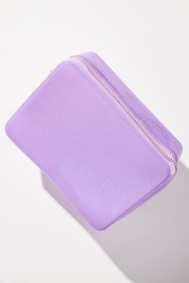 Shop Stoney Clover Lane Jelly Large Pouch In Purple